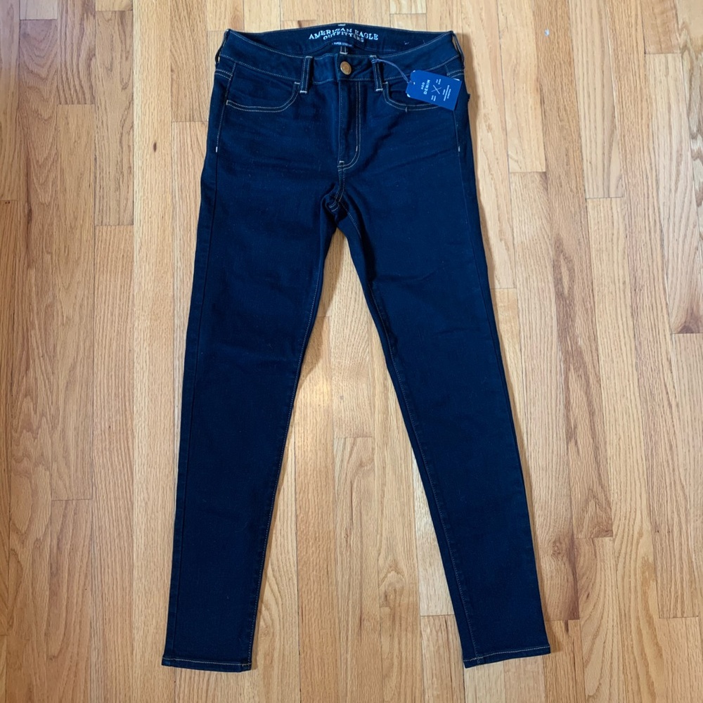 NEW American Eagle dark wash jegging, size 8